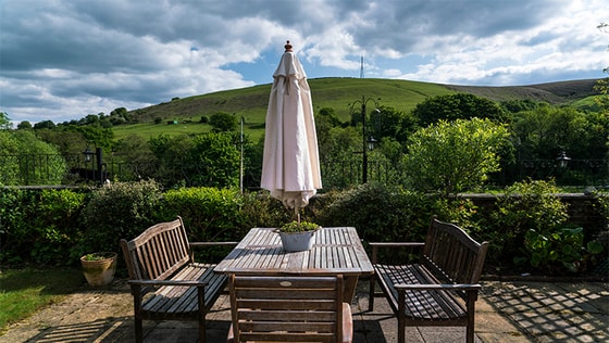 Abermill Care Home Garden Bench