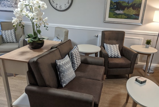Abermill Care Home living area