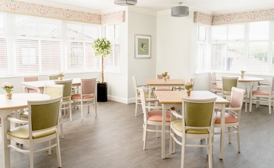 Acorn Meadow Care Home dining area