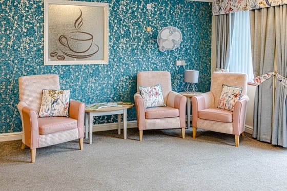 Silverwood Care Home sitting area
