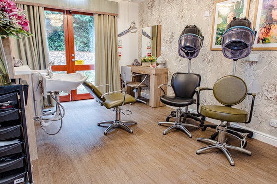 Silverwood Care Home hair salon