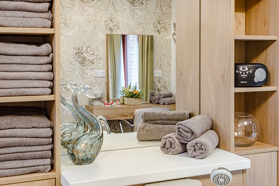 Silverwood Care Home bathroom mirror