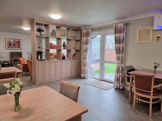 Communal dining area 