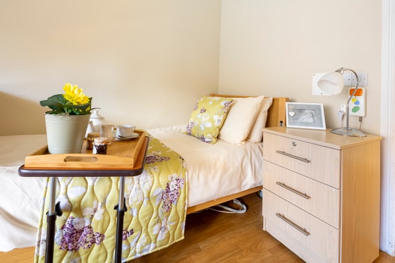 Godden Lodge Care Home single bedroom