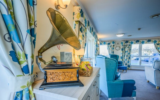 Merino Court Care Home Grammer Phone living area