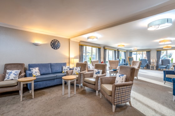 Communal seating area