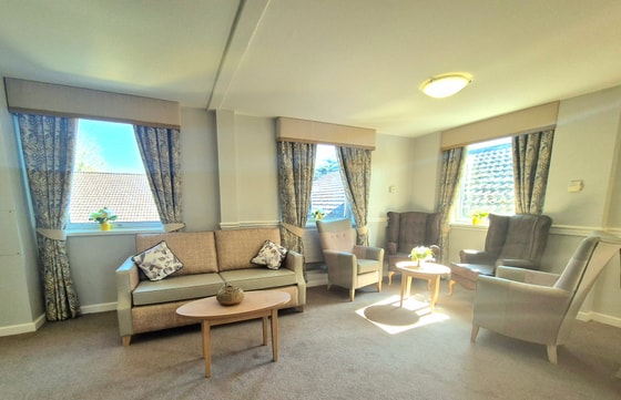 Senior living living room