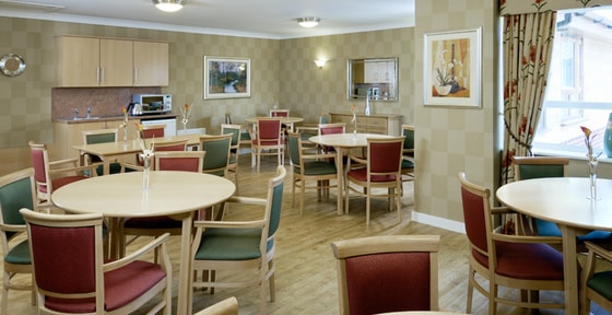 Senior dining area