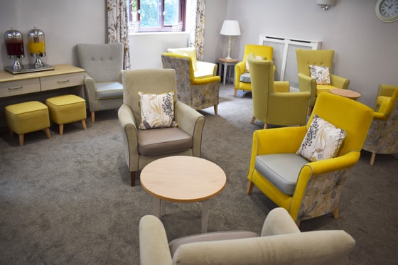 Senior living coffee table