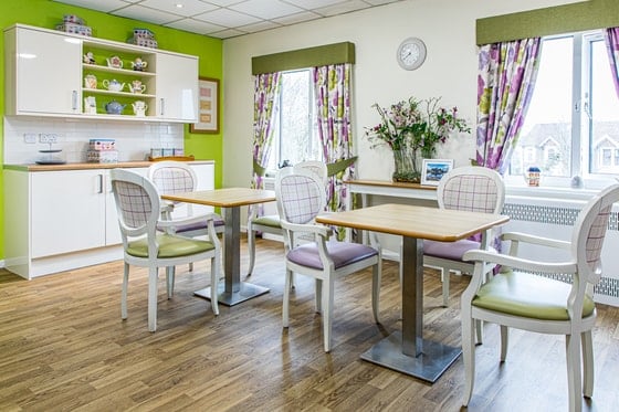 Church View Care Home - Green dining room