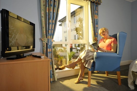Hartford Court Care Home - Hartford Court Care Home bedroom