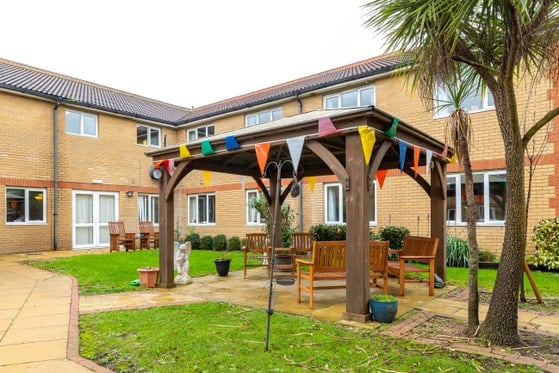 Oaklands Care Home - Outdoor pavilion 