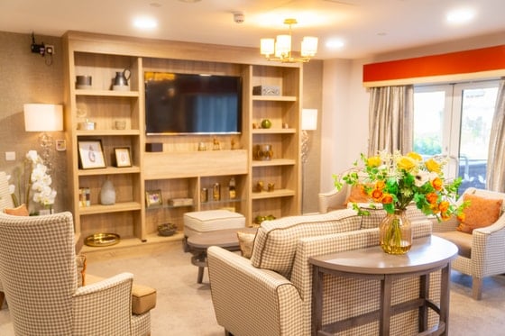 Mossdale Residence Care Home - Senior communal living room