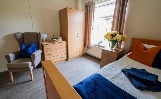 Greenfield Park Care Home - Wooden cabinet and wardrobe 