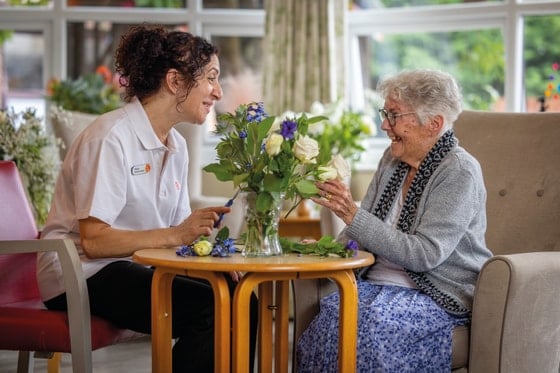Dovedale Court Care Home - Florist activities 