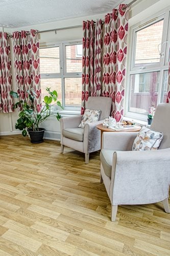 Aberpennar Court Care Home - Senior living Grey seating 