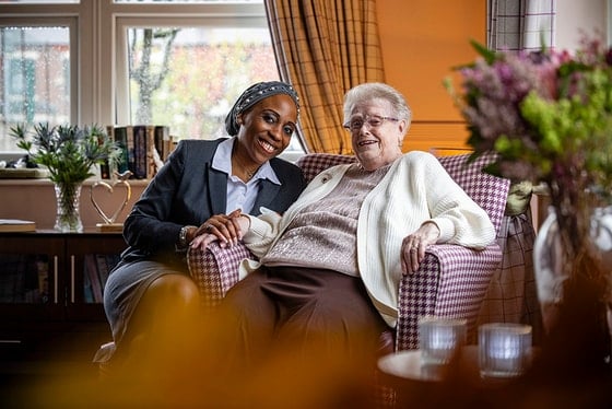 Brookdale View Care Home - Brookdale View Care Home support worker armchair