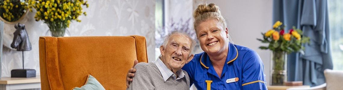 Bluebell resident orange chair