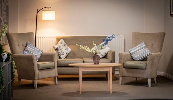 Ailsa Craig Care Home - Communal seating area