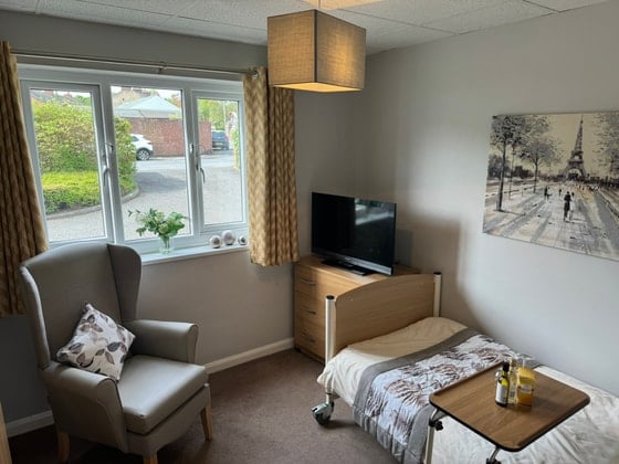 Stoneleigh Care Home - Stoneleigh Care Home bedroom