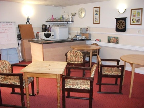 Falstone Manor Care Home - Senior living communal area