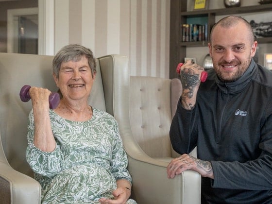 Rivendell View Care Home - Gym and weights