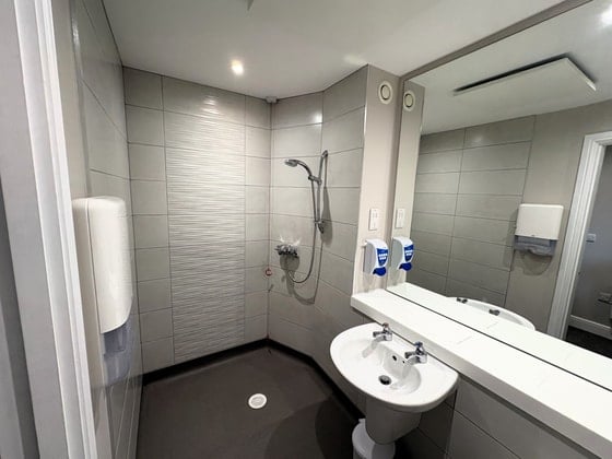 Hartford Court Care Home - Senior living Bathroom shower