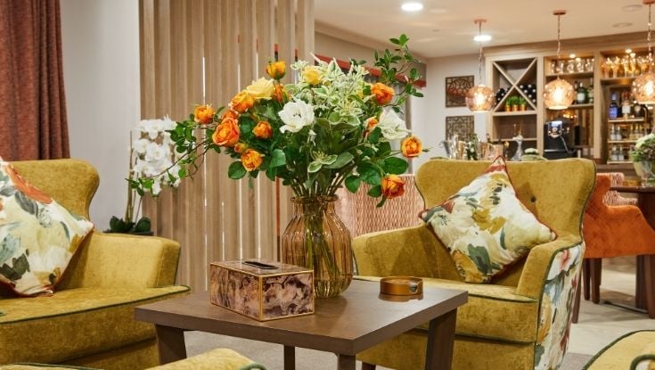 Mossdale Residence Care Home - Coffee table and chairs