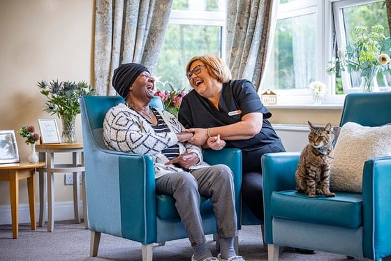 Brookdale View Care Home - Brookdale View Care Home Support worker lounge