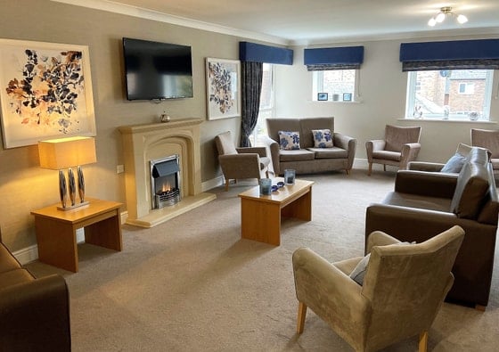 Melbury Court Care Home - Melbury Court Care Home lounge