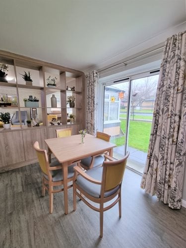 Dove Court Care Home - Seating with window to outside