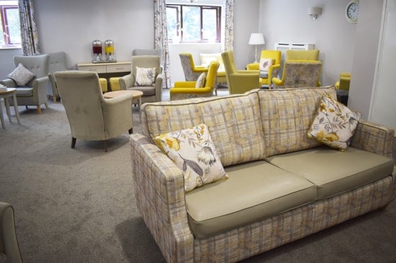 Worsley Lodge  - senior living communal sitting room