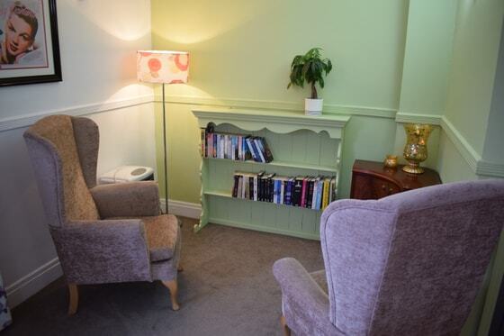 Meadow Bank House Care Home - 2 Chairs with corner light