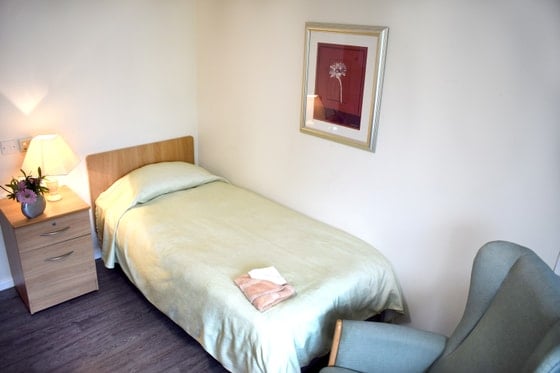 Fazakerley House Care Home - Picture frame single green bed