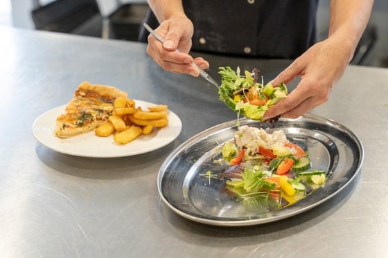 Rivendell View Care Home - Food on platter