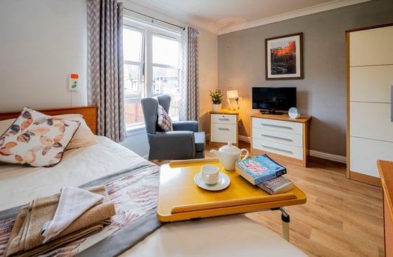 Highgate Care Home - Accessible tray single bed