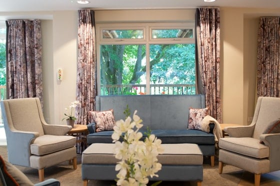 Charters Court Care Home - Coffee table seating