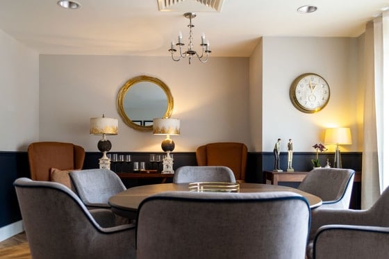 Charters Court Care Home - Meeting table 