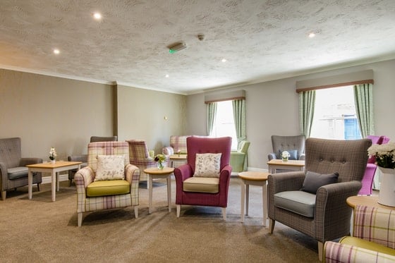 Market Lavington Care Home - Senior living communal seating