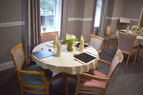 Abermill Care Home - Abermill Care Home Dining area