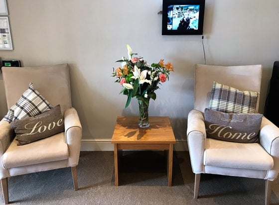 Greenways Court Care Home - Senior living Grey Seating