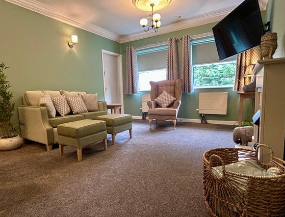 Victoria House Care Home - Communal entertainment area