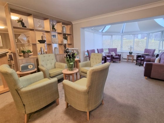 Dove Court Care Home - Conservatory communal area