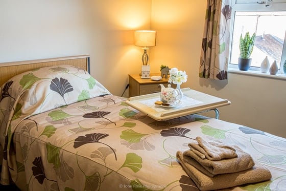 Brindley Court Care Home - Brindley Court Bedroom Bed