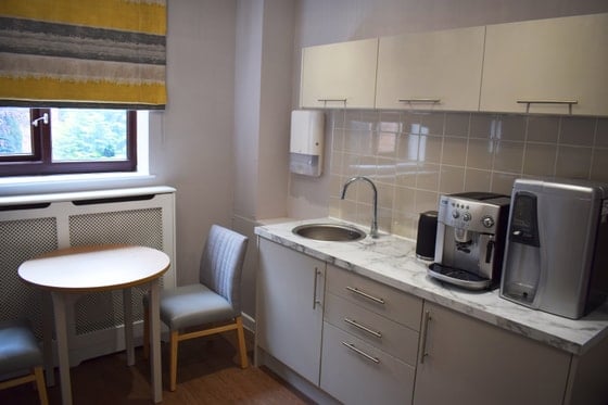 Worsley Lodge  - Kitchen and coffee machine