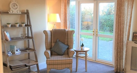 Clarendon Hall Care Home - Library with window