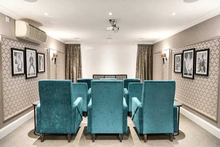 Haywood Lodge Care Home - Cinema viewing room