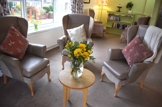 Meadow Bank House Care Home - 3 chairs and table