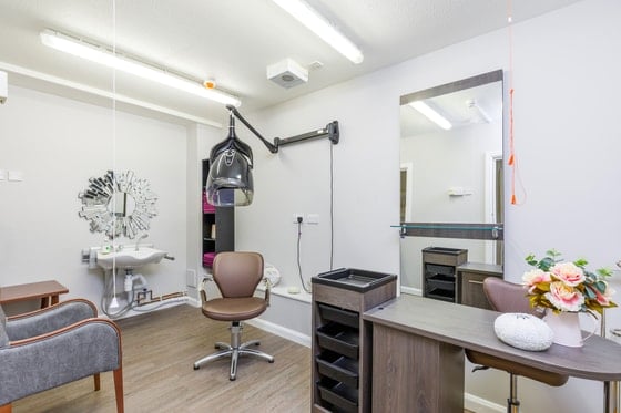 The Polegate Care Home - Purple Hair salon