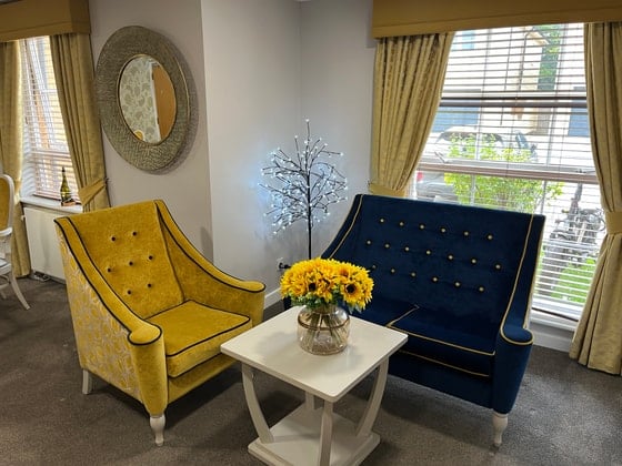 Berry Hill Park Care Home - Coffee table and Chairs